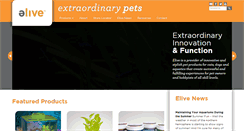 Desktop Screenshot of elivepet.com